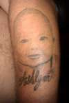 Youngest Daughters portrait tattoo