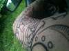 biomech sleeve tattoo
