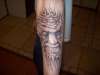 black and grey tattoo