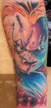 chucky tattoo