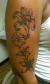 flowers tattoo