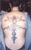 bsiw back tribal tattoo