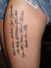 psalm 23 tattoo