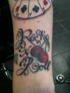 rock n roll tattoo