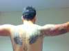 Back and Sleeve tattoo