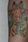GIRAFFE tattoo