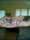 Pamela tattoo