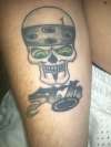 SRH skull tattoo