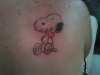 Snoopy & Woodstock tattoo