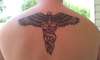 The Caduceus tattoo