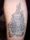 Philly Skull tattoo