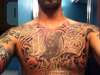 Chest Shading tattoo