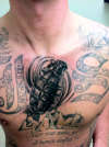 Grenade tattoo