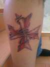 Maltese Cross tattoo