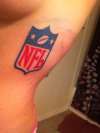 My love for NFL tattoo