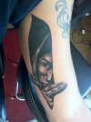 Obey Giant Lady tattoo