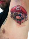 Zombie Mario tattoo