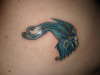 amber back tattoo