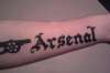 arsenal and gun tattoo