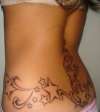 back stars tattoo