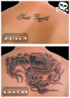 dragao cobre nome tattoo