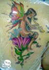 fadinha na flor tattoo