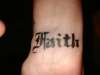 faith tattoo