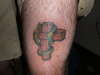 Cross w/ Vine tattoo