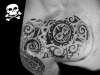 maori peito tattoo