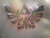 triforce not finshed tattoo