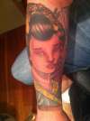 Geisha Sleeve tattoo