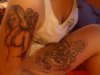 angel buddha tattoo