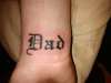 dad tattoo