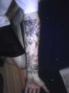gangste art tattoo