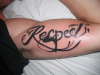 respect tattoo