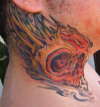 skull wing tattoo