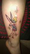 southern tinker bell tattoo