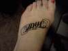 Ambigram-Love tattoo