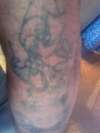 BEFORE COVER UP tattoo