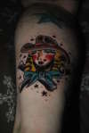 Carny Cowgirl tattoo