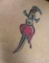 Dagger in my Heart tattoo