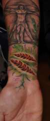 Venus flytrap tattoo