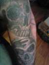 after cover up tattoo