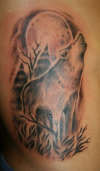 b7g wolf tattoo
