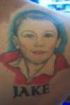Dave Fleet Portrait tattoo
