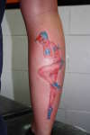 pin up tattoo