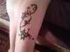 stars and swirls tattoo