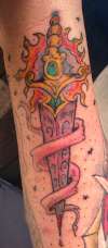 Almost complete Sailor Jerry Sleeve Tattoo Trickstattoo sword