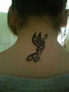Close up of first tattoo (March 2009)