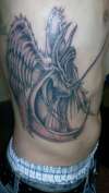 Finally did my ribcage!!! tattoo